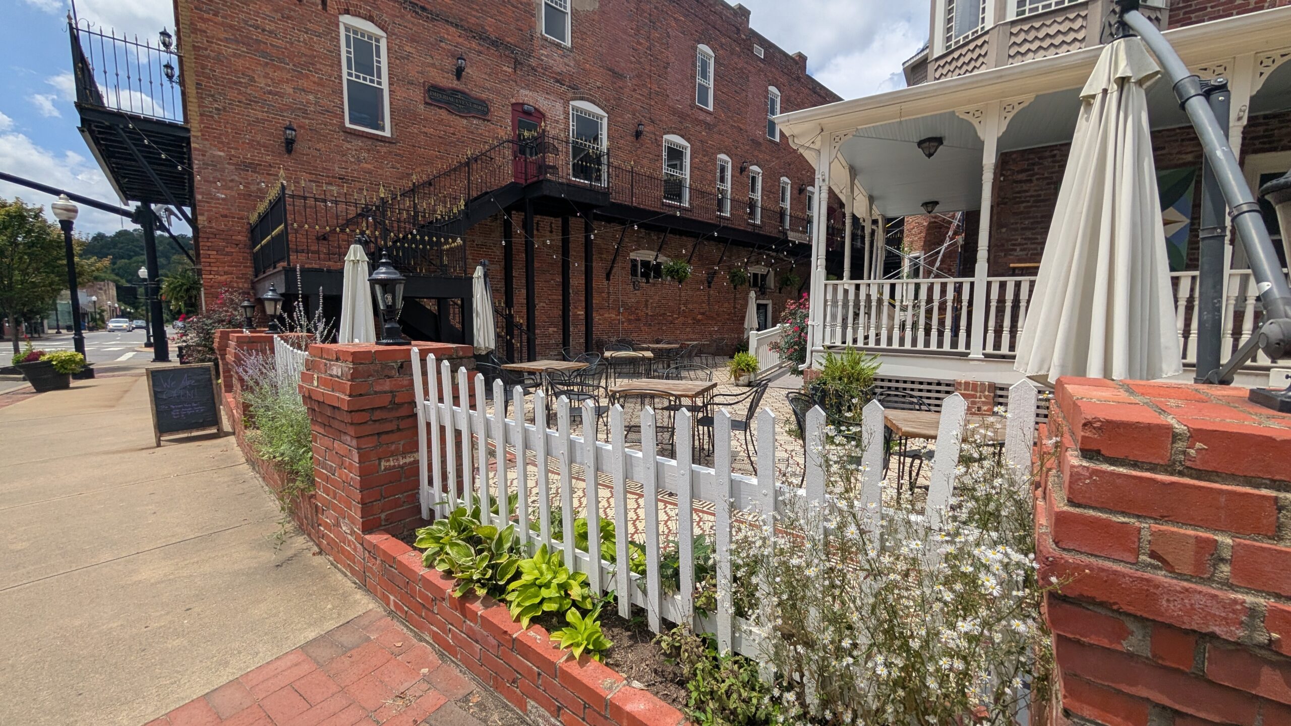 Downtown Canton NC Main Street storefronts in 2026